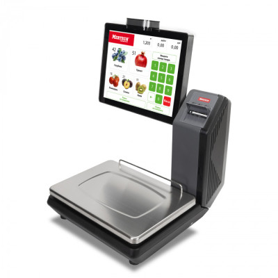 Весы с печатью этикеток M-ER 725 PM-15.2  (VISION-AI 15", USB, Ethernet, Wi-Fi)