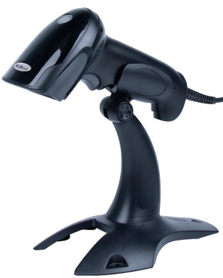 Сканер штрих-кода POScenter SG-30C, ручной, черный, USB, кабель 2.0 м, подставка